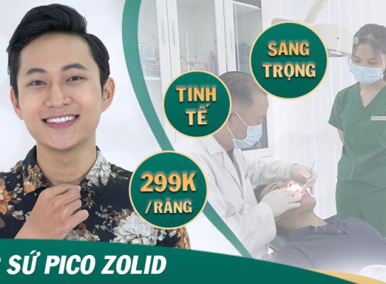 Bọc răng sứ không đau - không mì nhỏ - không điều trị tuỷ
