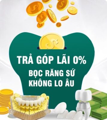 Chi phí bọc răng sứ được chia nhỏ giúp khách hàng dễ dàng chi trả cho gói điều trị